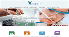 Desktop Screenshot of bioplastsa.com